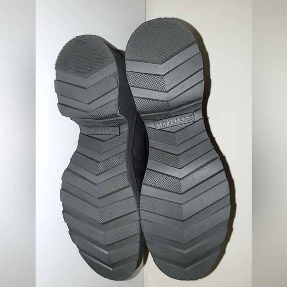 Sorel HI-LINE™ HEEL CHELSEA BOOT | Black Sea Salt | Size: 10 NWT - Picture 11 of 16